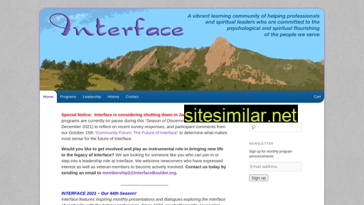 interfaceboulder.org alternative sites