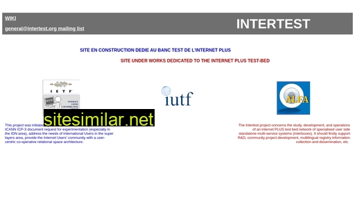 intertest.org alternative sites