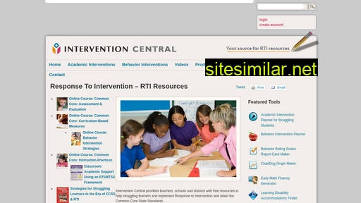 interventioncentral.org alternative sites