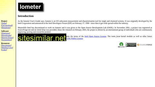iometer.org alternative sites