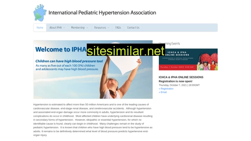 iphapediatrichypertension.org alternative sites