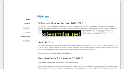 isca-cslp.org alternative sites