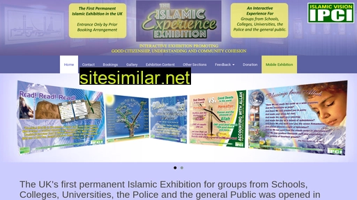 islamicexhibition.org alternative sites