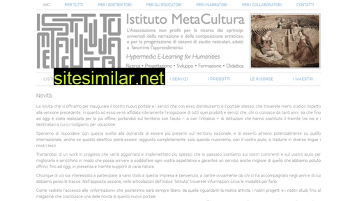 istitutometacultura.org alternative sites