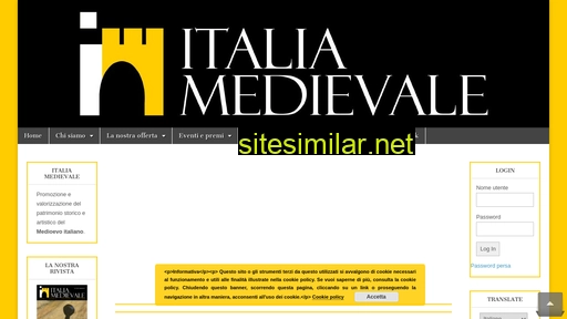 Italiamedievale similar sites