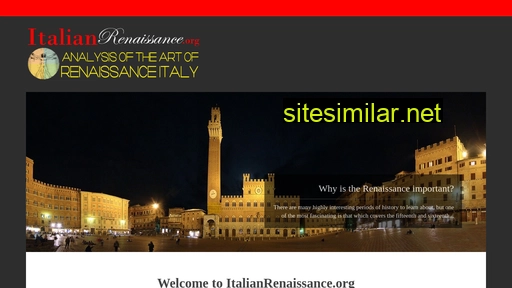 italianrenaissance.org alternative sites
