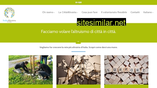 italiaaltruista.org alternative sites