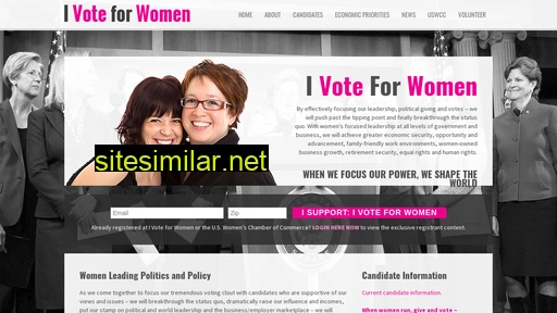 ivoteforwomen.org alternative sites