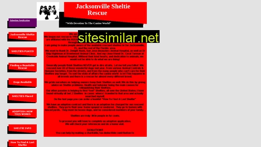 jacksonvillesheltierescue.org alternative sites
