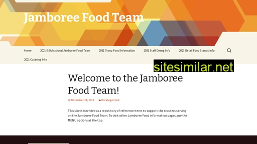 jamboreefoodteam.org alternative sites