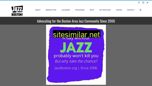 jazzboston.org alternative sites