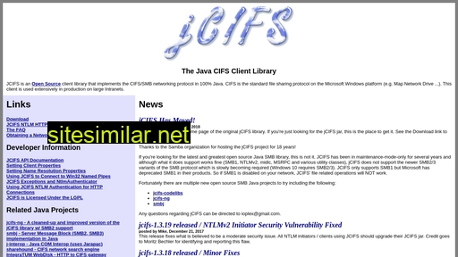 jcifs.org alternative sites
