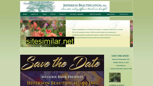 jeffersonbeautification.org alternative sites