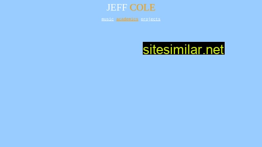 jeffcole.org alternative sites