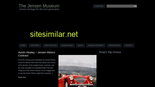 Jensenmuseum similar sites
