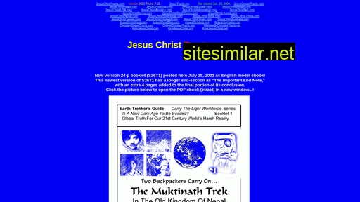 jesuschristtracts.org alternative sites