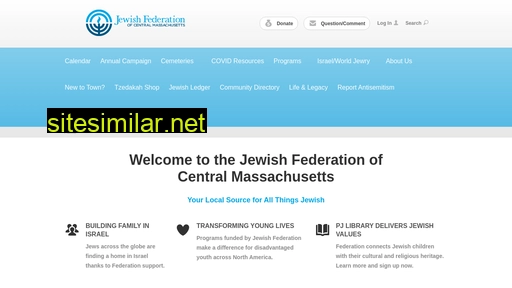 Jewishcentralmass similar sites