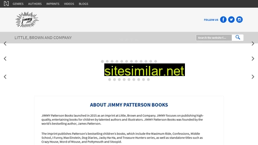jimmypatterson.org alternative sites