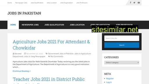 jobsinpakistan.org alternative sites
