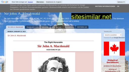 Johnamacdonald similar sites