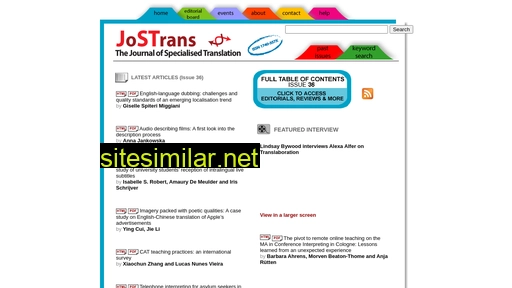 jostrans.org alternative sites