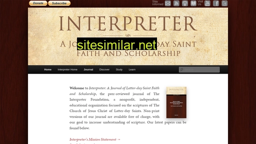 journal.interpreterfoundation.org alternative sites