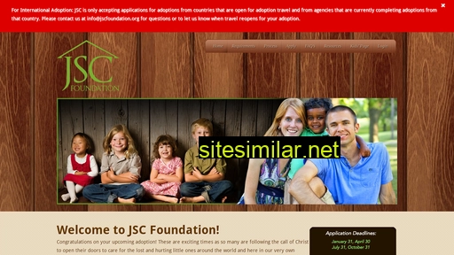 jscfoundation.org alternative sites