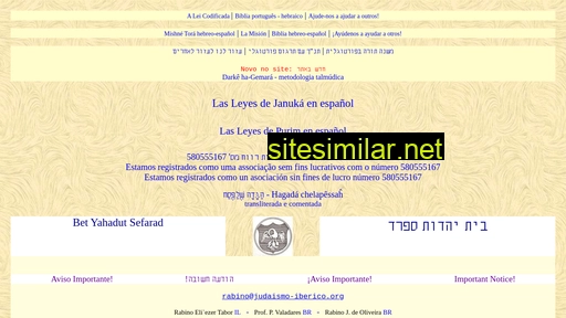 judaismo-iberico.org alternative sites