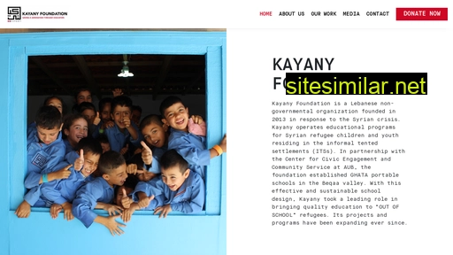 kayany-foundation.org alternative sites