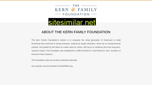kffdn.org alternative sites