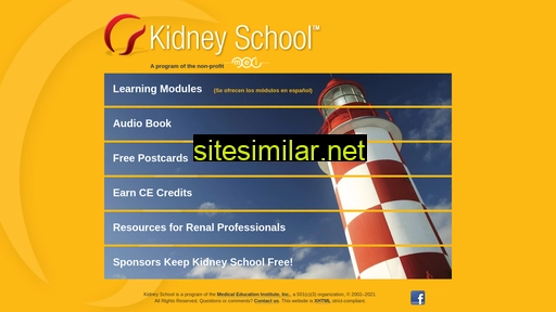 Kidneyschool similar sites