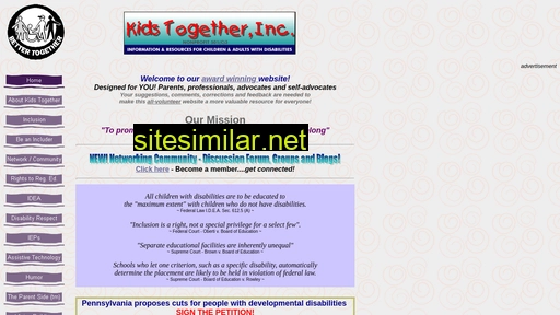 kidstogether.org alternative sites