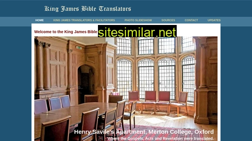 Kingjamesbibletranslators similar sites