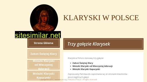 klaryski.org alternative sites