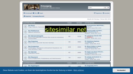 kreuzgang.org alternative sites