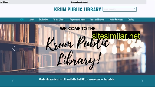 krumlibrary.org alternative sites