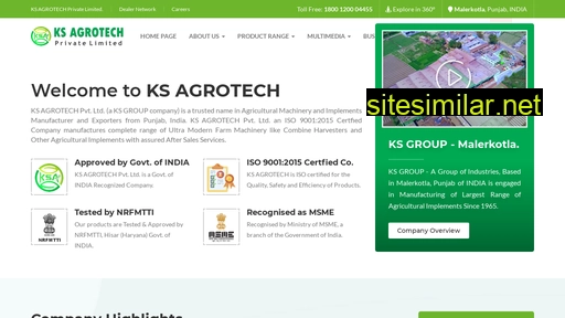 Ksagrotech similar sites
