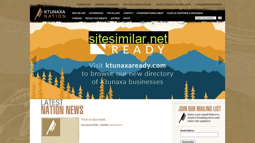 ktunaxa.org alternative sites