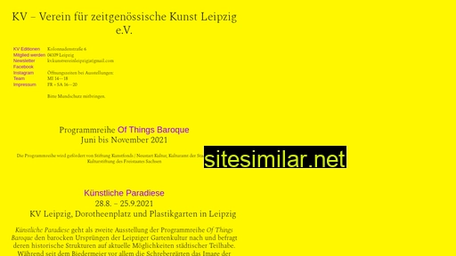 kunstverein-leipzig.org alternative sites