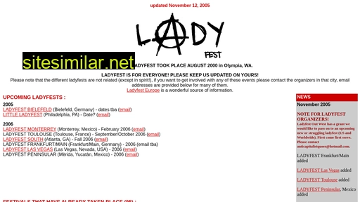 ladyfest.org alternative sites