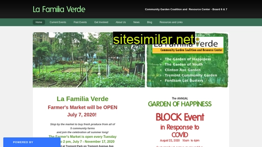 lafamiliaverde.org alternative sites