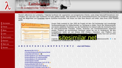 lambdasyn.org alternative sites