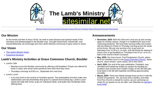 lambsministry.org alternative sites