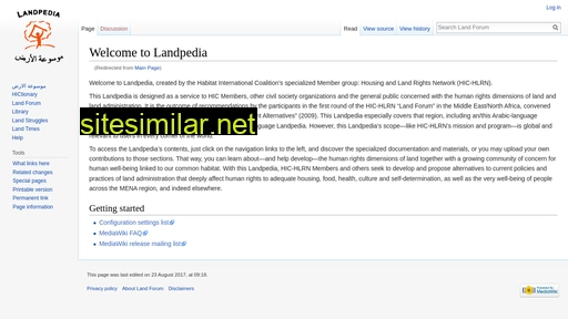landpedia.org alternative sites