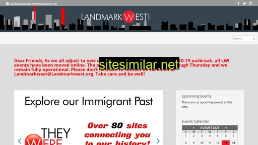 landmarkwest.org alternative sites