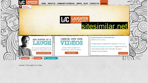 laughterforachange.org alternative sites
