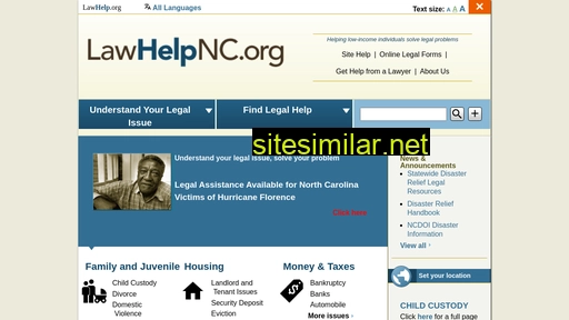 lawhelpnc.org alternative sites
