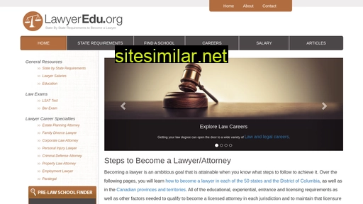 Lawyeredu similar sites