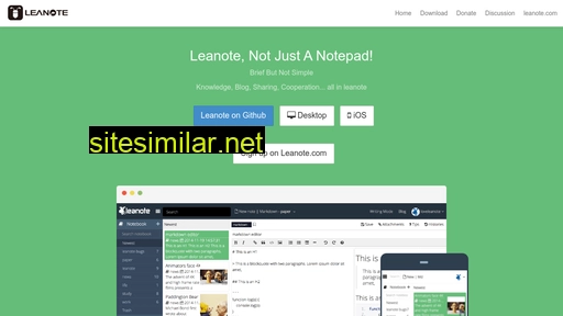 leanote.org alternative sites
