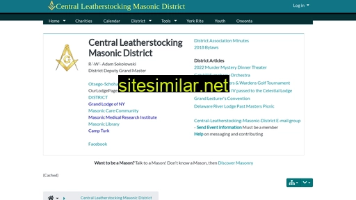 leatherstockingmasons.org alternative sites